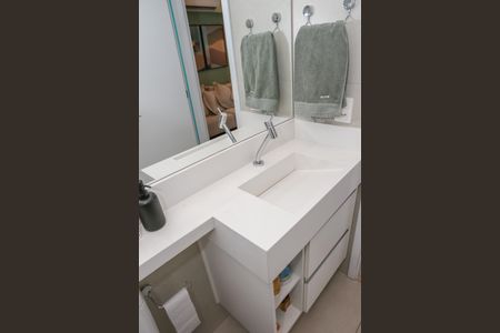 Apartamento à venda com 61m², 2 quartos e 1 vagaBanheiro Social