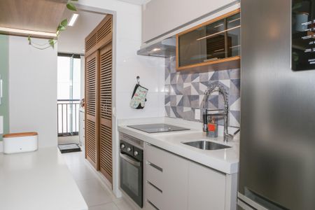 Apartamento à venda com 61m², 2 quartos e 1 vagaCozinha e Área de Serviço