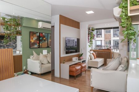 Sala de apartamento à venda com 2 quartos, 61m² em Água Branca, São Paulo