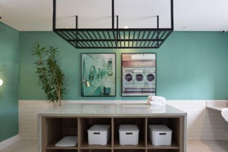 Studio para alugar com 25m², 1 quarto e sem vaga Studio para alugar com 25m², 1 quarto e sem vagaLavanderia