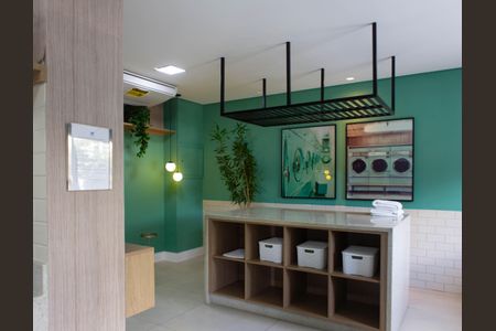 Studio para alugar com 25m², 1 quarto e sem vaga Studio para alugar com 25m², 1 quarto e sem vagaLavanderia