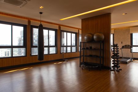 Studio para alugar com 25m², 1 quarto e sem vaga Studio para alugar com 25m², 1 quarto e sem vagaÁrea comum - Academia