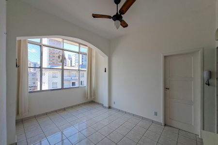 Sala de apartamento para alugar com 1 quarto, 41m² em Cidade Ocian, Praia Grande