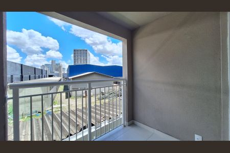 Varanda de apartamento para alugar com 2 quartos, 37m² em Parque Industrial Tomas Edson, São Paulo