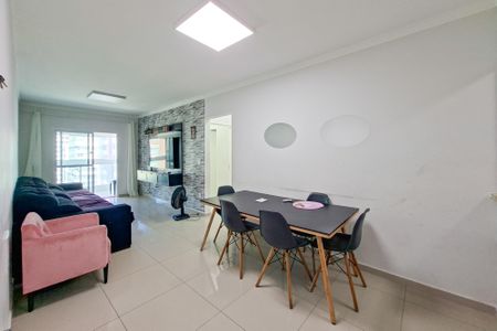 Sala de apartamento para alugar com 2 quartos, 100m² em Vila Caiçara, Praia Grande