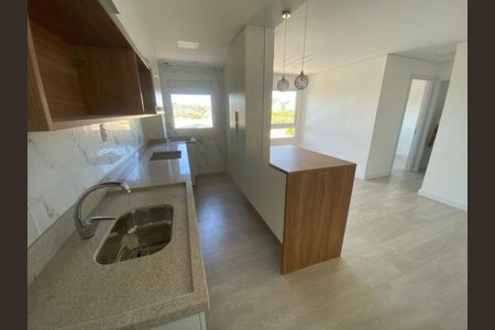 Cozinha  de apartamento para alugar com 2 quartos, 59m² em Jardim do Salso, Porto Alegre