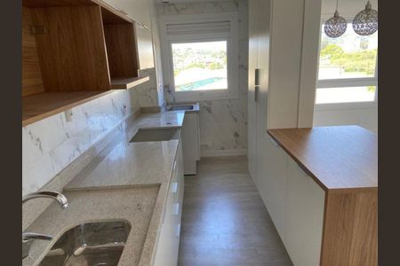 Cozinha  de apartamento para alugar com 2 quartos, 59m² em Jardim do Salso, Porto Alegre