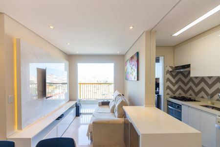 Sala  de apartamento à venda com 2 quartos, 56m² em Bela Vista, Osasco