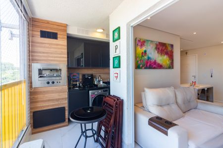 Apartamento à venda com 56m², 2 quartos e 1 vaga Apartamento à venda com 56m², 2 quartos e 1 vagaVaranda gourmet