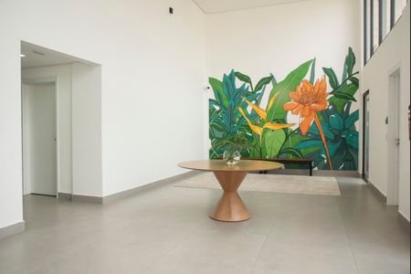 Apartamento à venda com 50m², 1 quarto e 1 vagaHall social