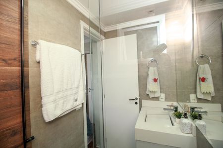 Casa à venda com 77m², 3 quartos e 2 vagasBanheiro da Suíte