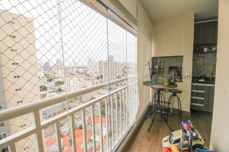 Varanda da Sala de casa à venda com 3 quartos, 77m² em Campestre, Santo André