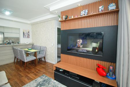 Sala de casa à venda com 3 quartos, 77m² em Campestre, Santo André