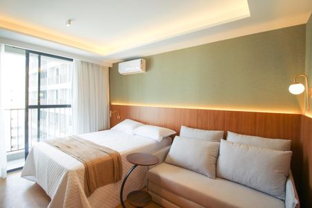 Studio para alugar com 26m², 1 quarto e sem vagaSuíte