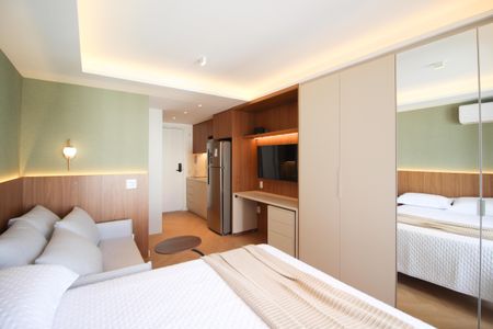 Suíte de kitnet/studio para alugar com 1 quarto, 26m² em Vila Olímpia, São Paulo