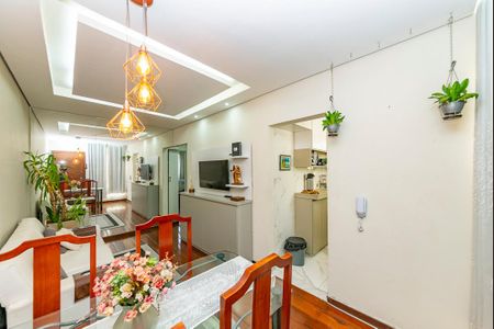 Sala de apartamento à venda com 3 quartos, 54m² em Monsenhor Messias, Belo Horizonte