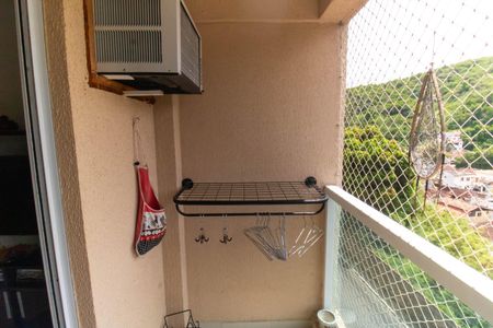 Varanda da Sala de apartamento à venda com 3 quartos, 75m² em Fátima, Niterói