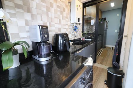 Apartamento à venda com 61m², 2 quartos e 1 vagaCozinha e Área de Serviço