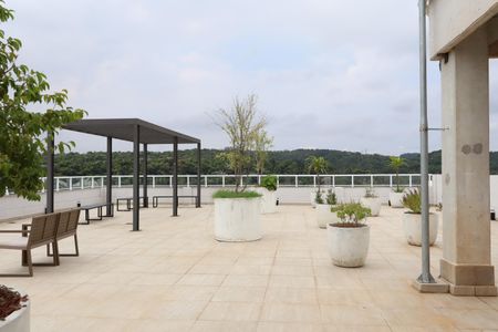 Apartamento para alugar com 46m², 2 quartos e 1 vagaArea comum - Terraço 