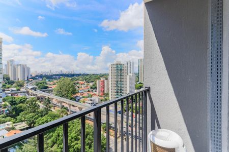 Studio para alugar com 26m², 1 quarto e sem vagaVaranda