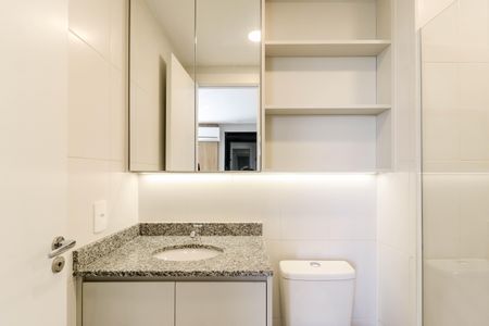 Studio para alugar com 26m², 1 quarto e sem vagaBanheiro