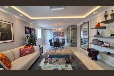 Sala  de apartamento à venda com 3 quartos, 175m² em Santa Paula, São Caetano do Sul