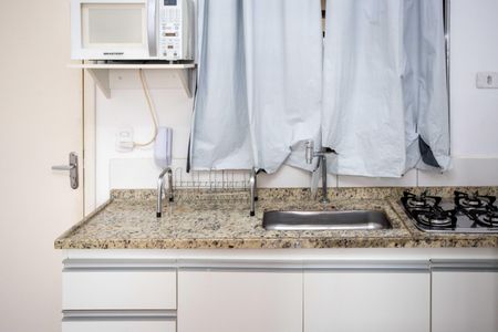 Sala/Cozinha de kitnet/studio para alugar com 1 quarto, 18m² em Centro, Diadema