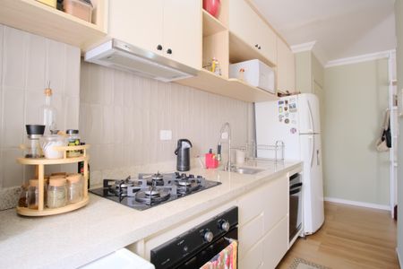 Apartamento à venda com 46m², 2 quartos e 1 vagaCozinha e Área de Serviço