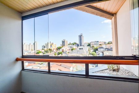 Varanda da Sala de apartamento à venda com 2 quartos, 82m² em Vila Valparaíso, Santo André