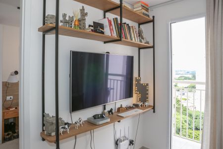 Sala de apartamento à venda com 1 quarto, 28m² em Várzea da Barra Funda, São Paulo