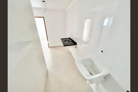 Cozinha e Área de Serviço de apartamento à venda com 1 quarto, 26m² em Vila Mazzei, São Paulo