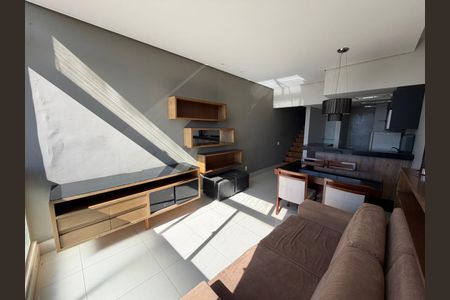 Sala de apartamento à venda com 1 quarto, 48m² em Santo Agostinho, Belo Horizonte
