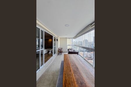Varanda da Sala de apartamento para alugar com 3 quartos, 151m² em Mooca, São Paulo