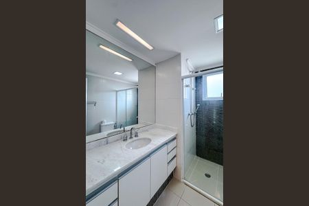 Apartamento para alugar com 151m², 3 quartos e 3 vagas Apartamento para alugar com 151m², 3 quartos e 3 vagasBanheiro da Suíte 1