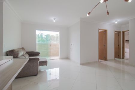 Sala/Sala de jantar de apartamento para alugar com 2 quartos, 75m² em Vila Morelli, Mauá