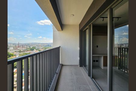 Varanda de kitnet/studio à venda com 1 quarto, 45m² em Pompeia, São Paulo