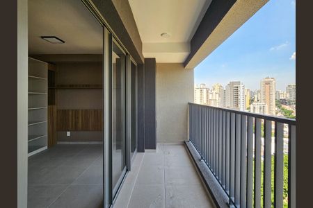 Varanda de kitnet/studio à venda com 1 quarto, 45m² em Pompeia, São Paulo