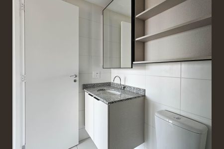 Banheiro de kitnet/studio à venda com 1 quarto, 45m² em Pompeia, São Paulo