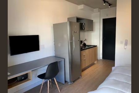 Quarto de apartamento para alugar com 1 quarto, 25m² em Indianópolis, São Paulo