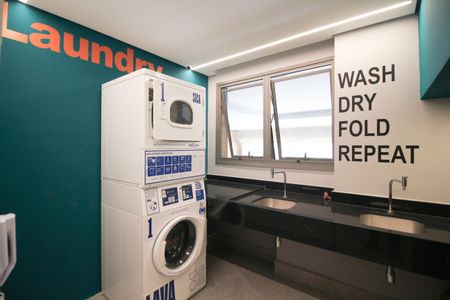 Apartamento para alugar com 33m², 1 quarto e sem vagaLavanderia