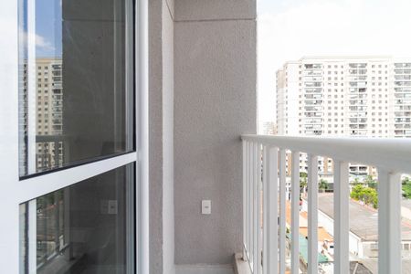 Varanda de apartamento para alugar com 1 quarto, 37m² em Barra Funda, São Paulo