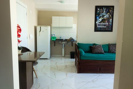 Sala de apartamento para alugar com 1 quarto, 43m² em Santo Cristo, Rio de Janeiro