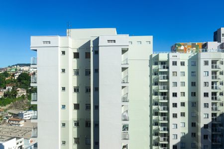 Vista da Sacada de apartamento para alugar com 1 quarto, 43m² em Santo Cristo, Rio de Janeiro