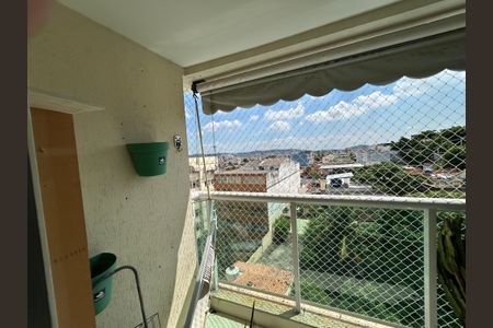 Varanda da Sala de apartamento para alugar com 3 quartos, 122m² em Todos Os Santos, Rio de Janeiro