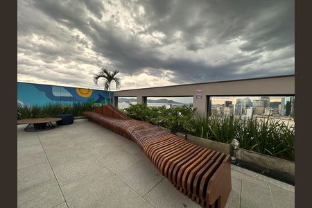 Studio para alugar com 33m², 1 quarto e sem vaga Studio para alugar com 33m², 1 quarto e sem vagaTerraço