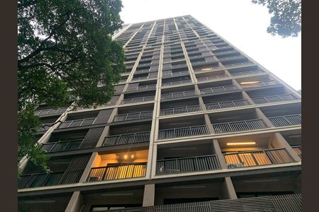 Studio para alugar com 33m², 1 quarto e sem vaga Studio para alugar com 33m², 1 quarto e sem vagaFachada do Prédio