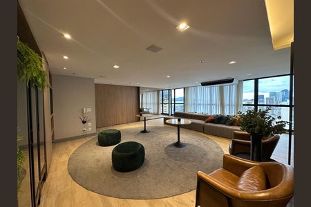 Studio para alugar com 33m², 1 quarto e sem vaga Studio para alugar com 33m², 1 quarto e sem vagaÁrea comum - Salão de festas