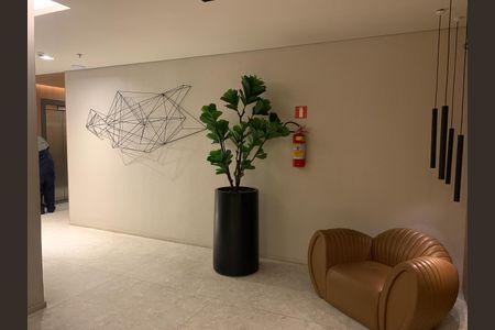 Studio para alugar com 33m², 1 quarto e sem vaga Studio para alugar com 33m², 1 quarto e sem vagaHall de entrada