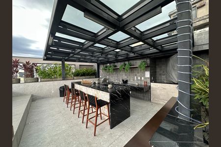 Studio para alugar com 33m², 1 quarto e sem vaga Studio para alugar com 33m², 1 quarto e sem vagaÁrea comum - Churrasqueira