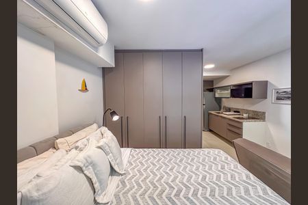 Studio para alugar com 33m², 1 quarto e sem vaga Studio para alugar com 33m², 1 quarto e sem vagaQuarto